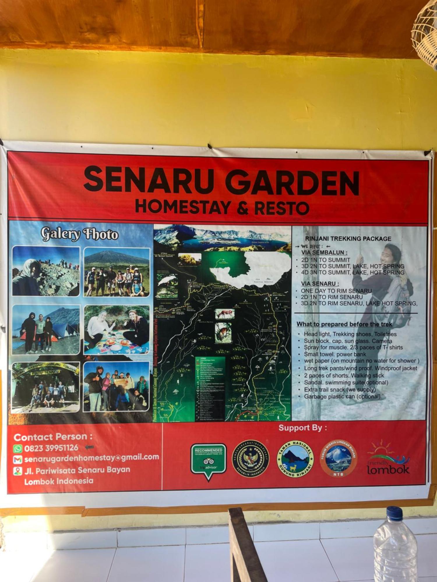 Senaru Garden Homestay Buitenkant foto